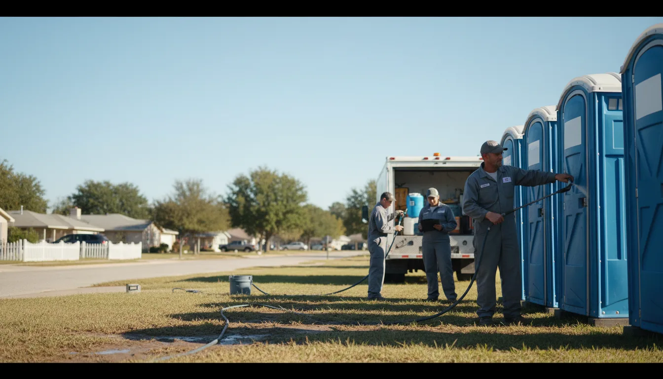 Long-Term Portable Toilet Rental in West Union, OH near me